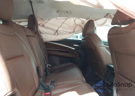 2017 Acura Mdx Technology Package from USA, damaged, VIN 5FRYD4H56HB005374